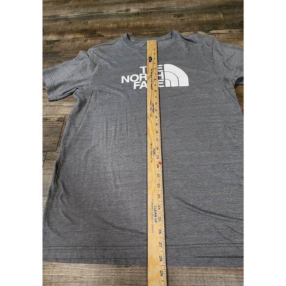 The North Face Mens Grey Half-Dome Logo Tee Size Large 2124 - Picture 2 of 6